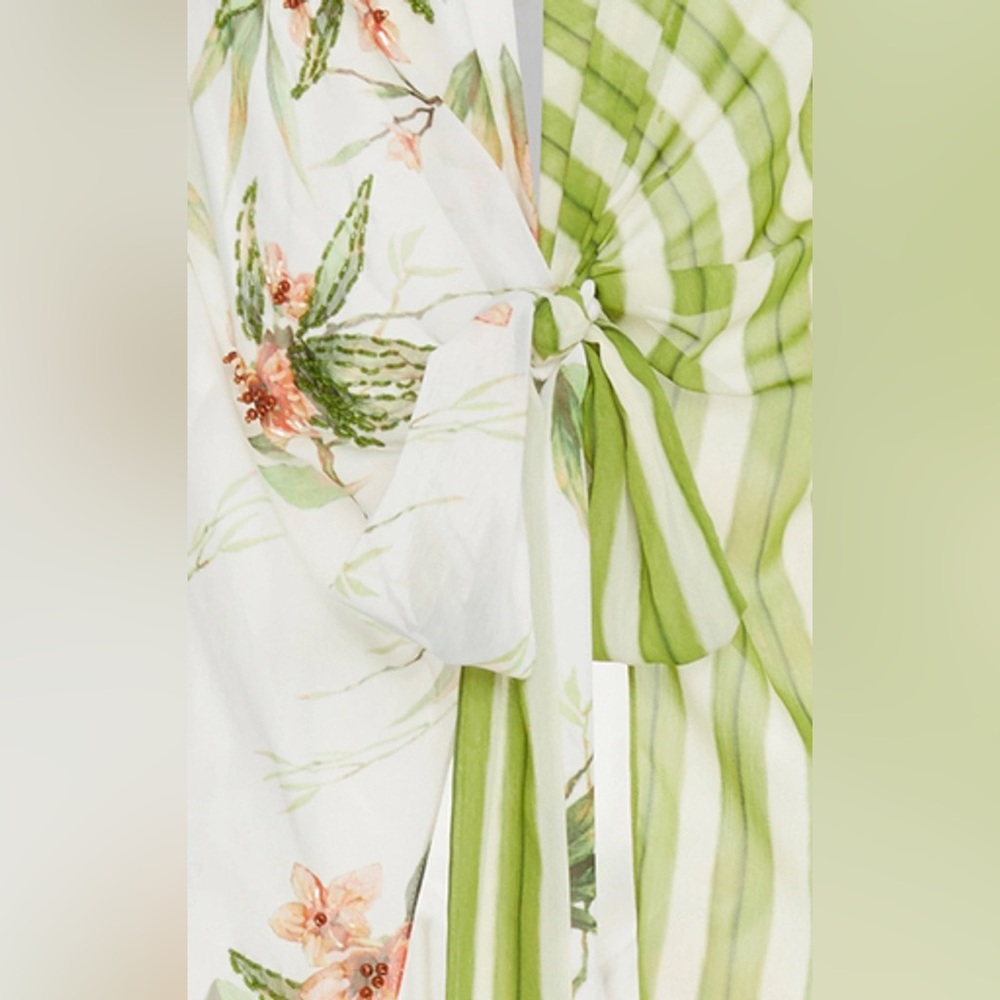 Anthropologie’s PatBo High-Low Tunic Mixed Print Blouse, Size XL New w/Tag - Picture 15 of 17